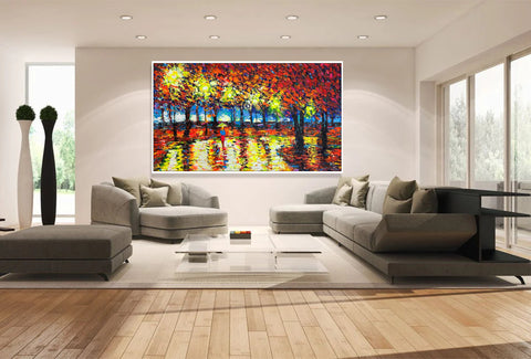 TWINLIGHT PROMENADE 30"x46" by Konstantin