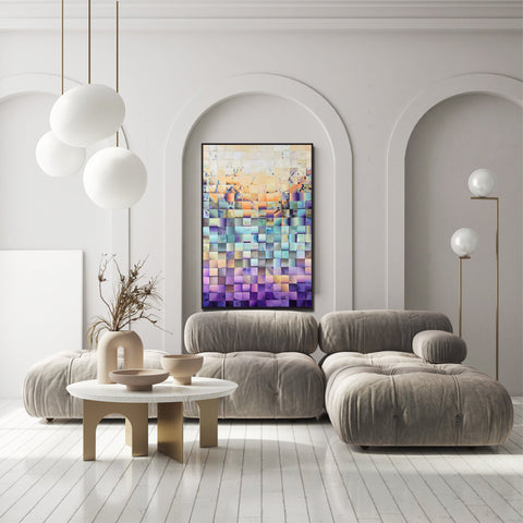 GRADIENT HARMONY 60"x40" by Katya Chaika