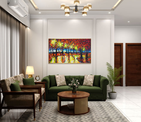 TWINLIGHT PROMENADE 30"x46" by Konstantin