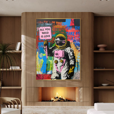 COSMIC LOVE DECLARATION 51.2"x39.3"