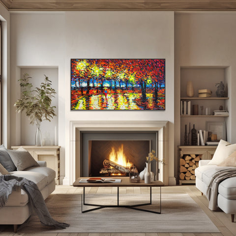 TWINLIGHT PROMENADE 30"x46" by Konstantin