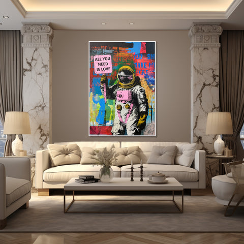 COSMIC LOVE DECLARATION 51.2"x39.3"