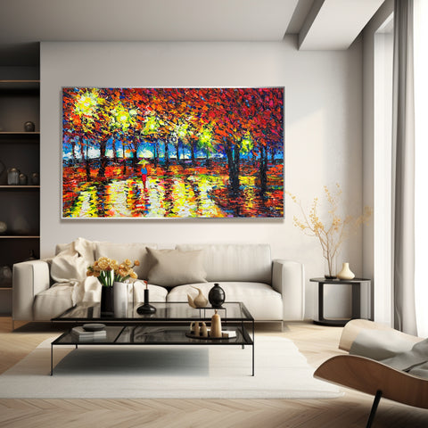 TWINLIGHT PROMENADE 30"x46" by Konstantin