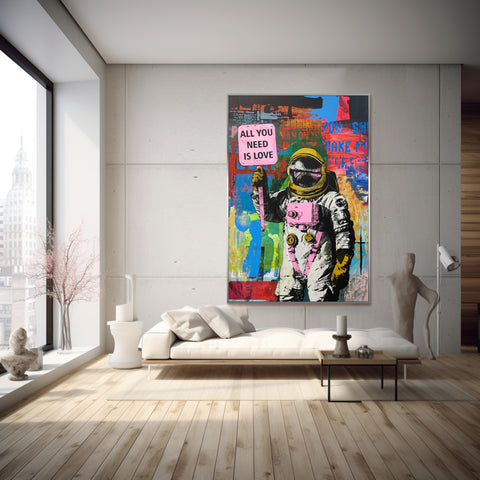 COSMIC LOVE DECLARATION 51.2"x39.3"