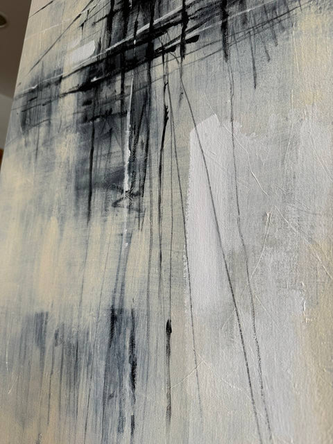 LINEAR INTERSECTION 40"x40" by Krykun