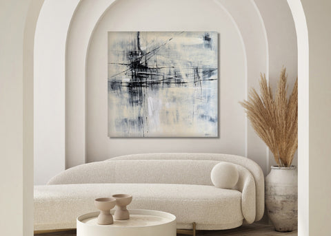 LINEAR INTERSECTION 40"x40" by Krykun