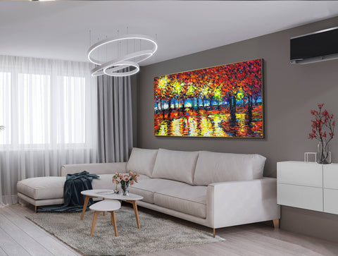 TWINLIGHT PROMENADE 30"x46" by Konstantin