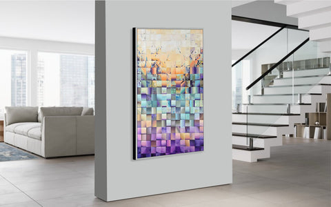 GRADIENT HARMONY 60"x40" by Katya Chaika