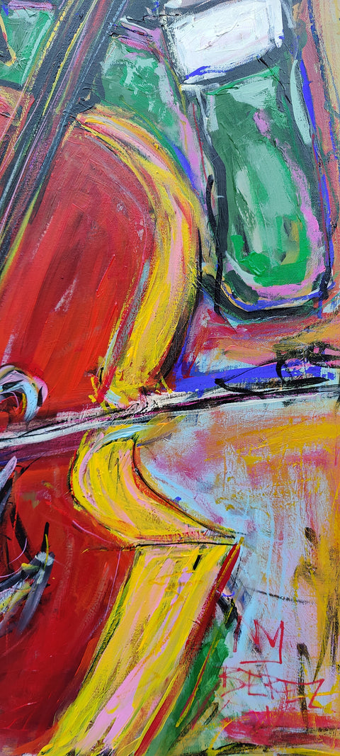 JAZZMAN 53.9"x36.2"