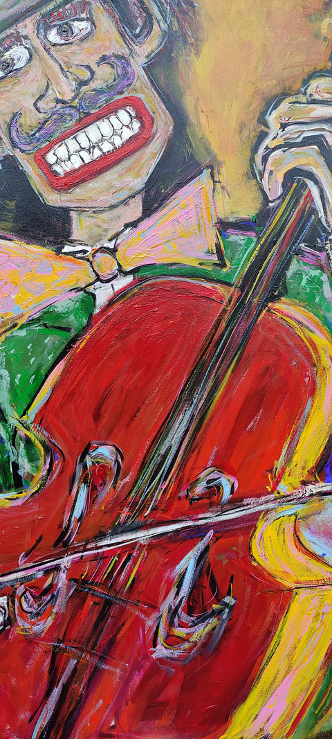 JAZZMAN 53.9"x36.2"
