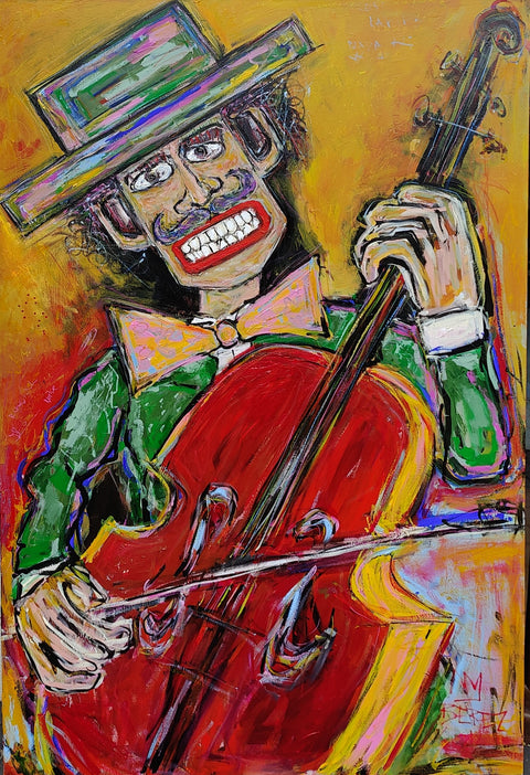JAZZMAN 53.9"x36.2"