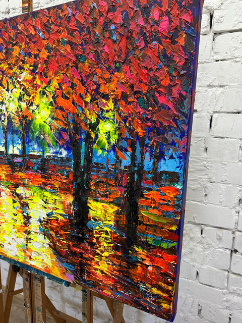 TWINLIGHT PROMENADE 30"x46" by Konstantin
