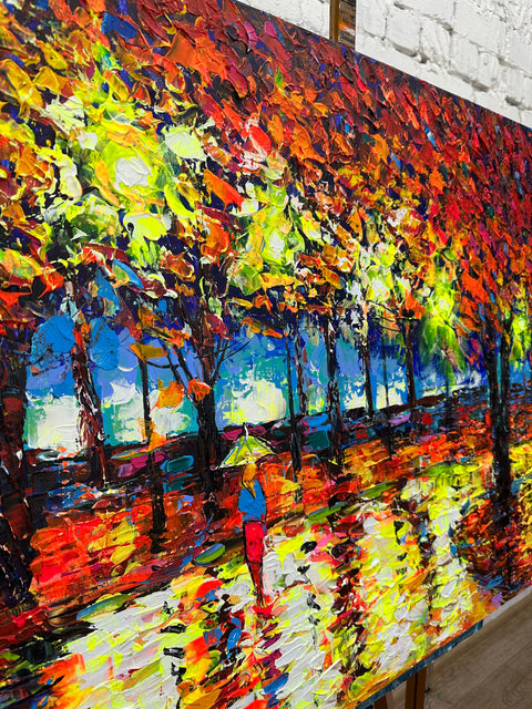 TWINLIGHT PROMENADE 30"x46" by Konstantin