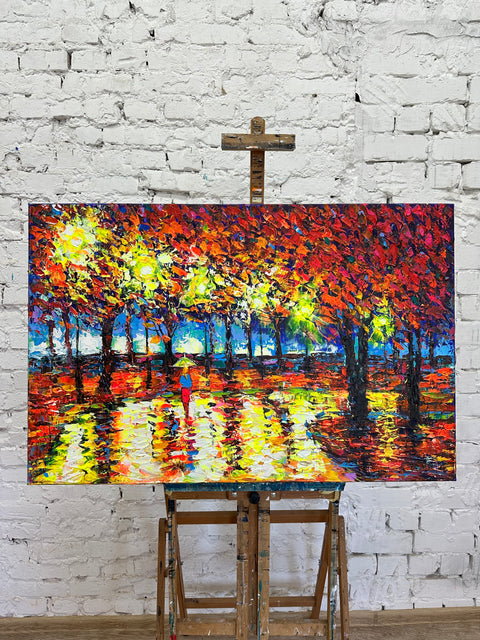 TWINLIGHT PROMENADE 30"x46" by Konstantin