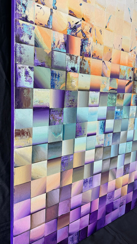 GRADIENT HARMONY 60"x40" by Katya Chaika