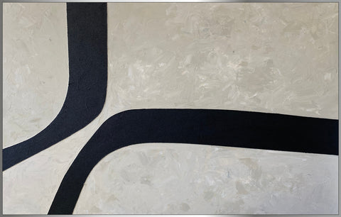 ELEGANT CURVES 40"x54" by Farida