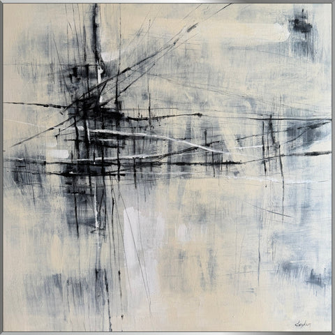 LINEAR INTERSECTION 40"x40" by Krykun